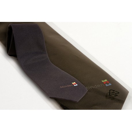 Krawatte mit Minden-Logo