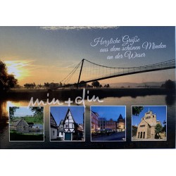 Postkarte "Glacisbrücke"