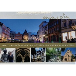 Postkarte "Historisches Minden an der Weser"
