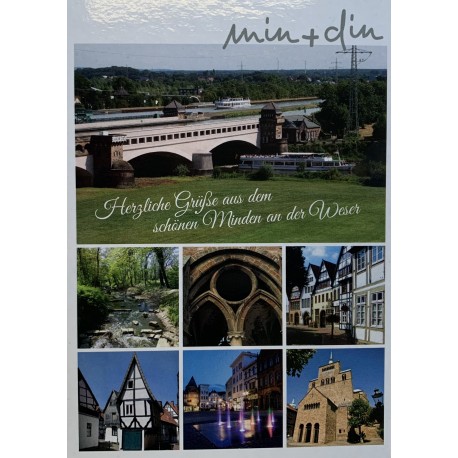 Postkarte "Wasserstraßenkreuz"